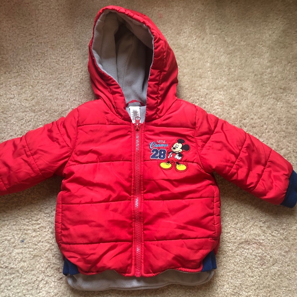 Kids disney puffer jacket 18-24 months